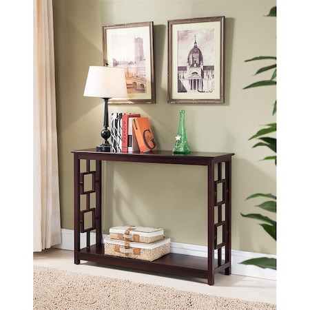 D2D Technologies 30 x 42 x 12 in. Console Table - Dark Cherry D23544449